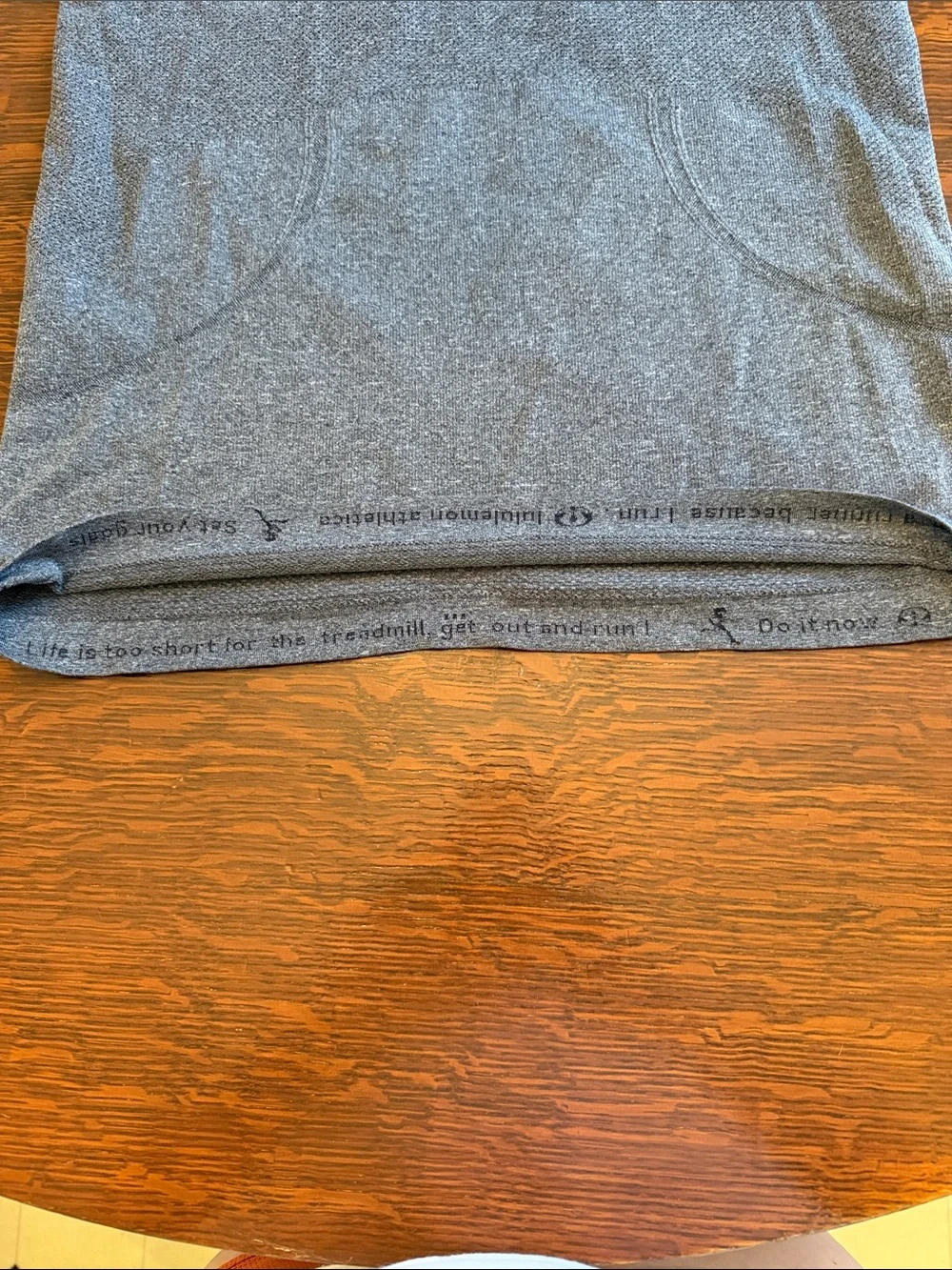Lululemon Swiftly Tank Women's Gray Racerback Workout size 8